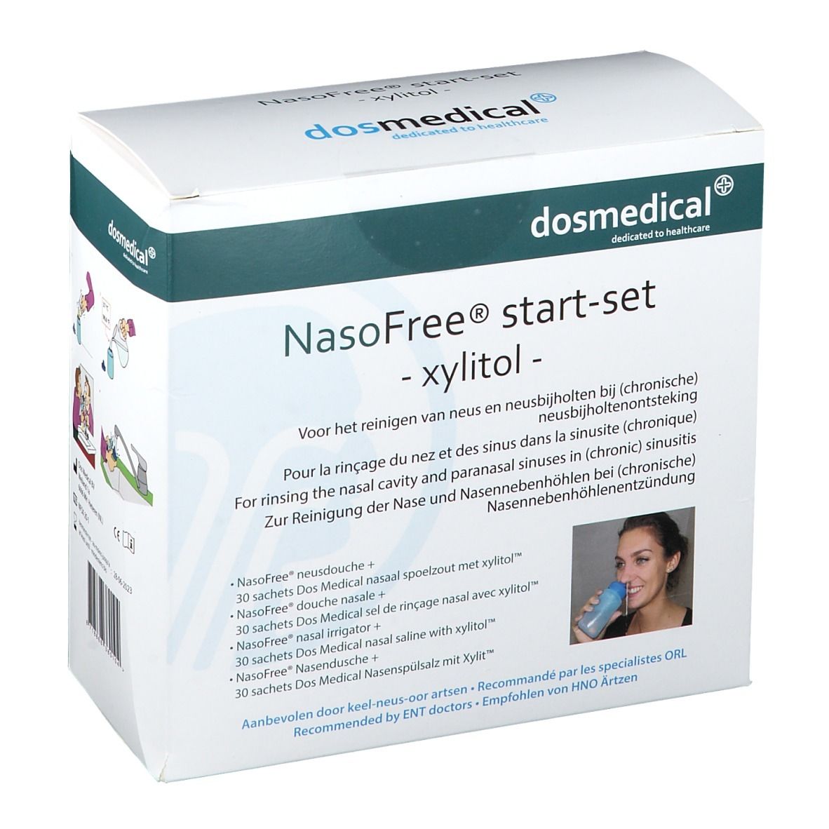 NasoFree Dos Medical Nasal Rinse Salt with Xylitol -  -  ENT-shop