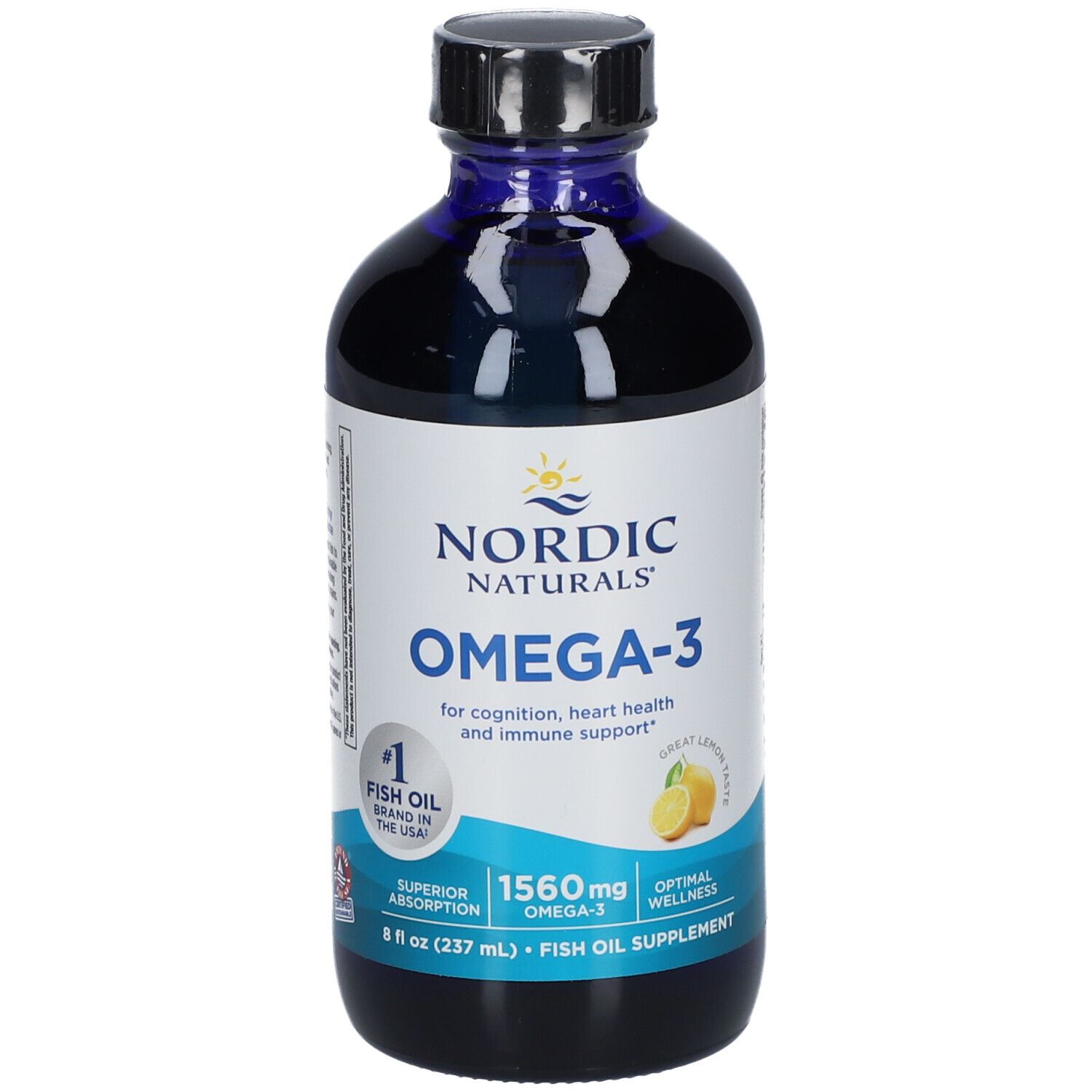 Nordic Naturals® Omega-3 Goût citron
