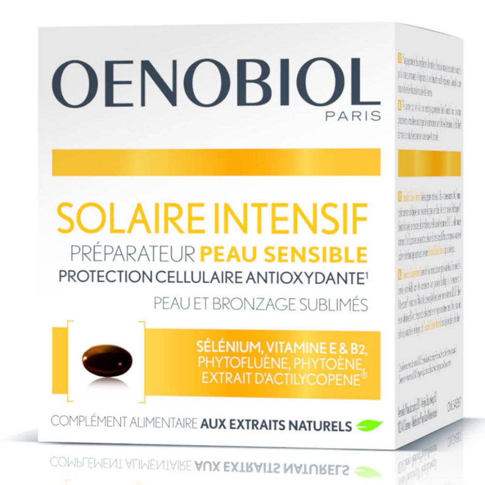 Oenobiol Solaire Intensif Peau Sensible