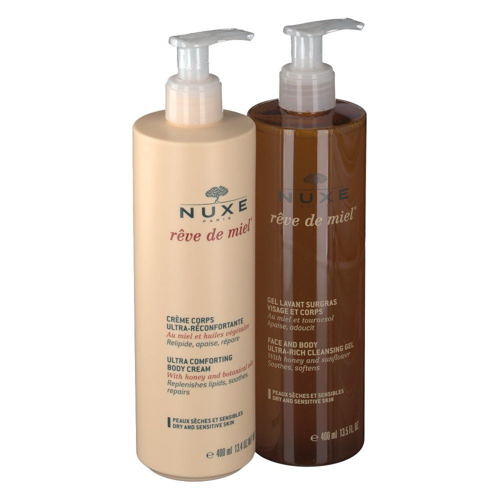 Nuxe Reve De Miel Gel Lavant Cheveux Et Corps 300Ml