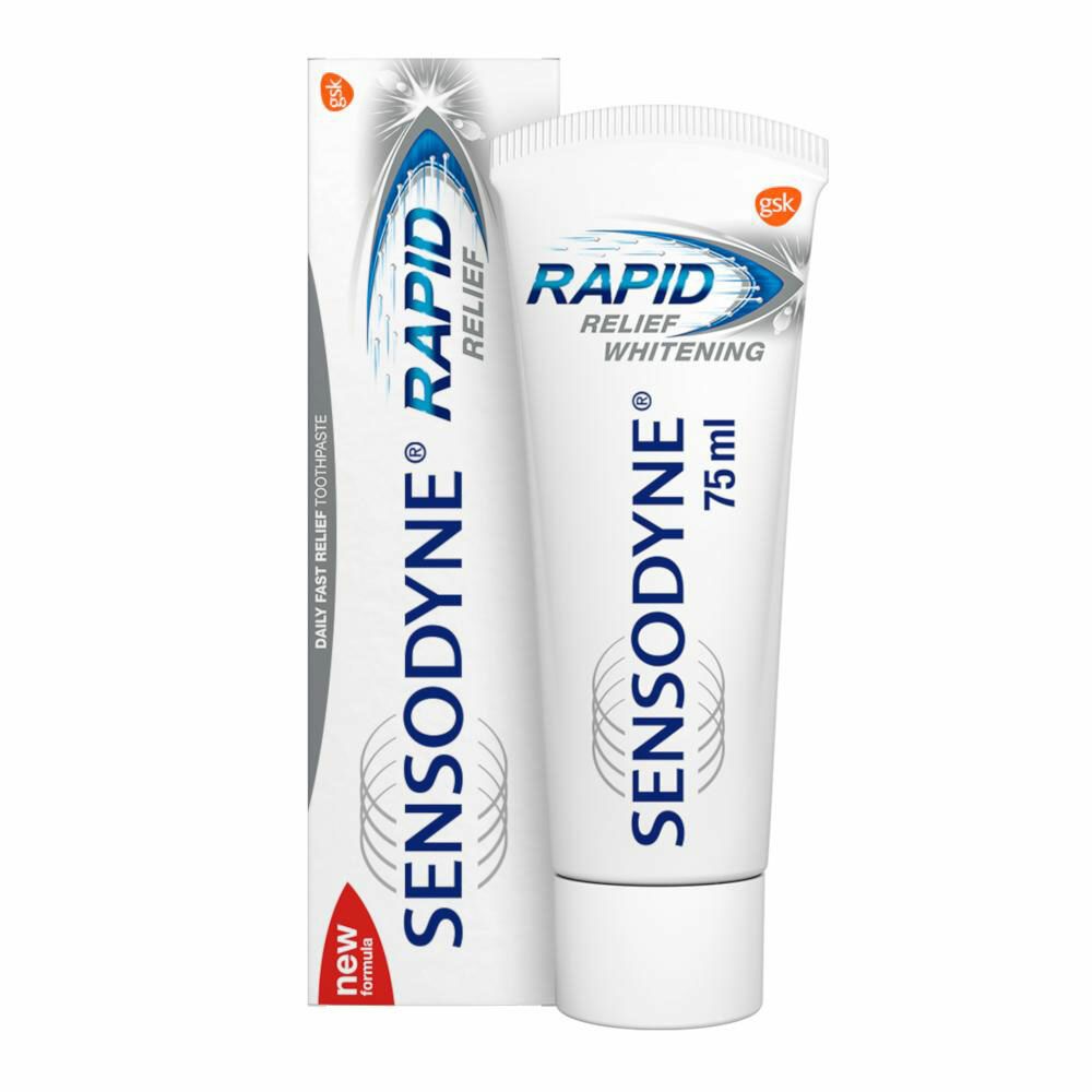 Sensodyne® Rapid Relief Whitening Dentifrice