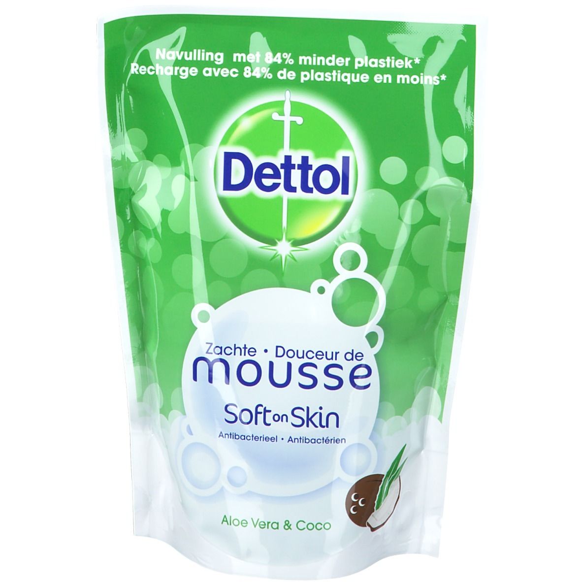 Dettol Soft on SKin Douceur de Mousse Aloe Vera & Coco Recharge