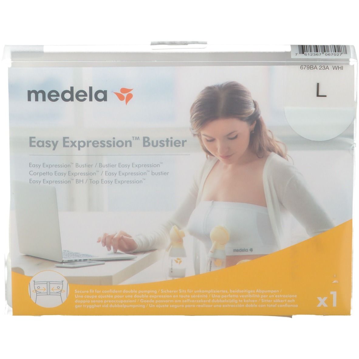 Medela easy expression™ bustier Blanc L