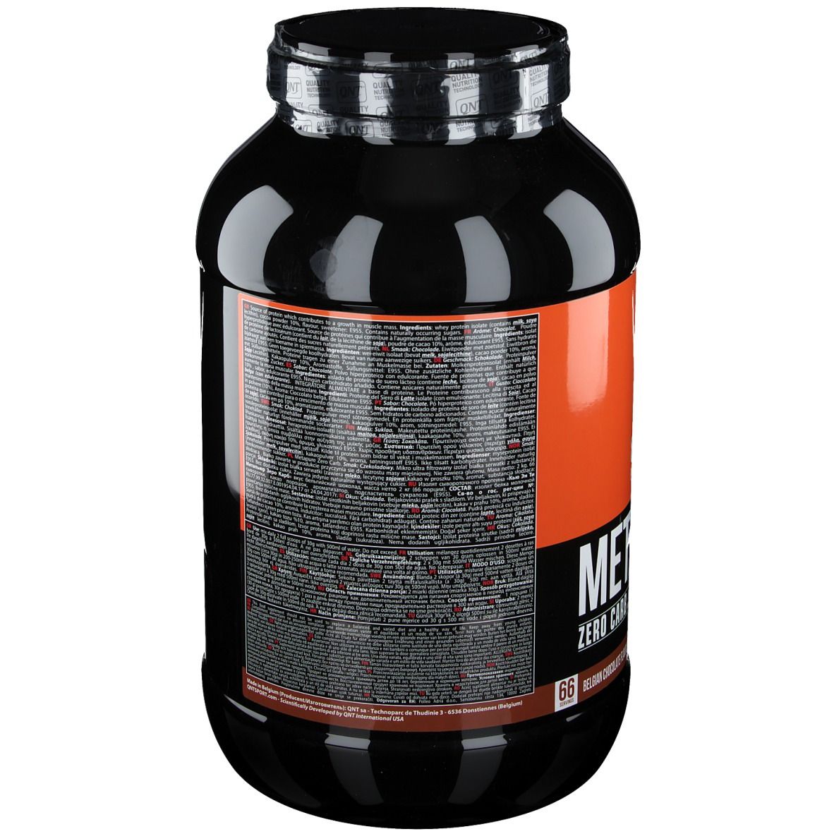 QNT Metapure Whey protein isolate Zero Carb Chocolat Belge - shop ...