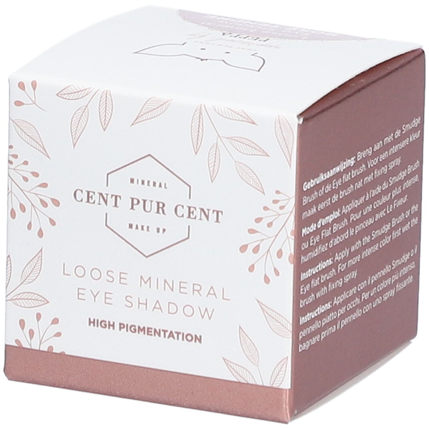 Cent Pur Cent Loose Mineral Eyeshadow Tendre Rose