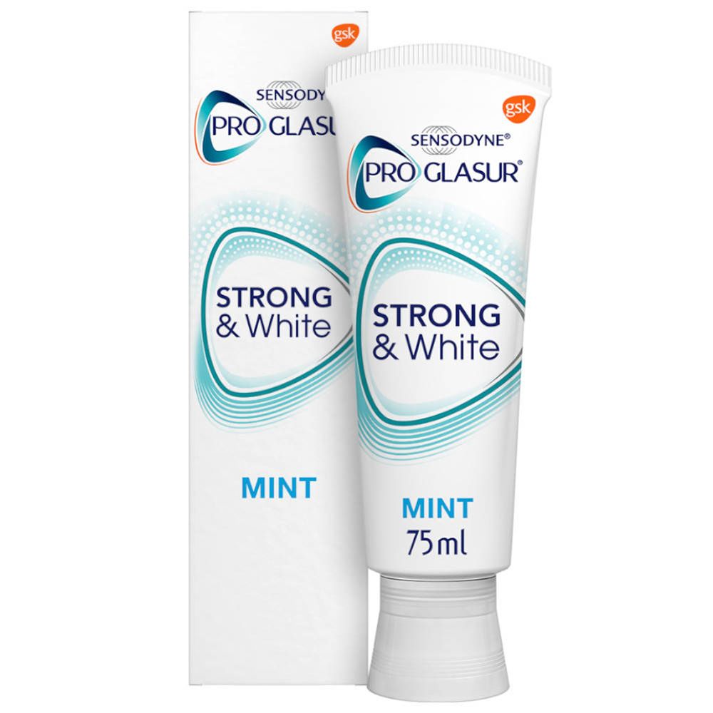 Sensodyne ProGlasur Dentifrice Strong & White
