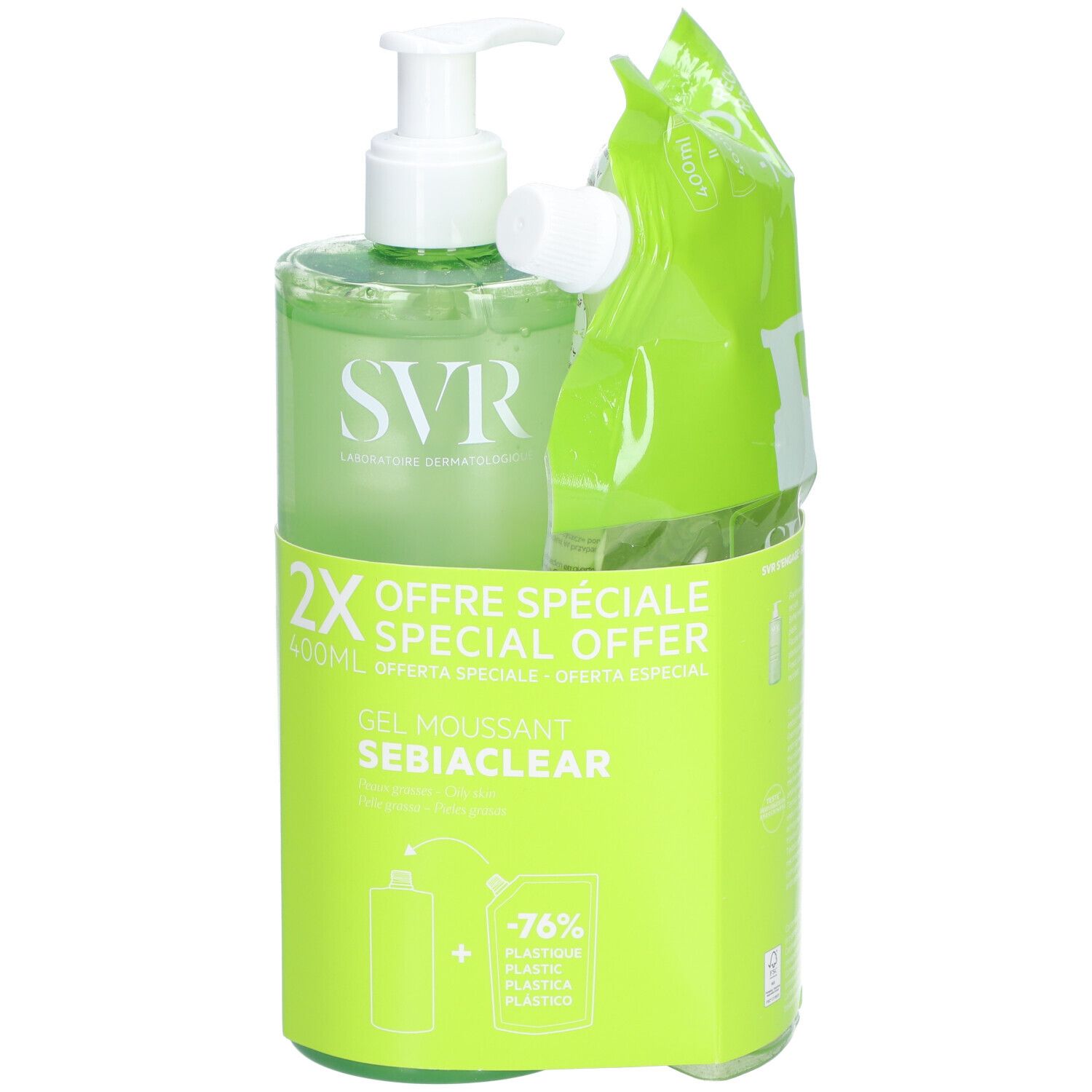 SVR Sebiaclear Gel moussant