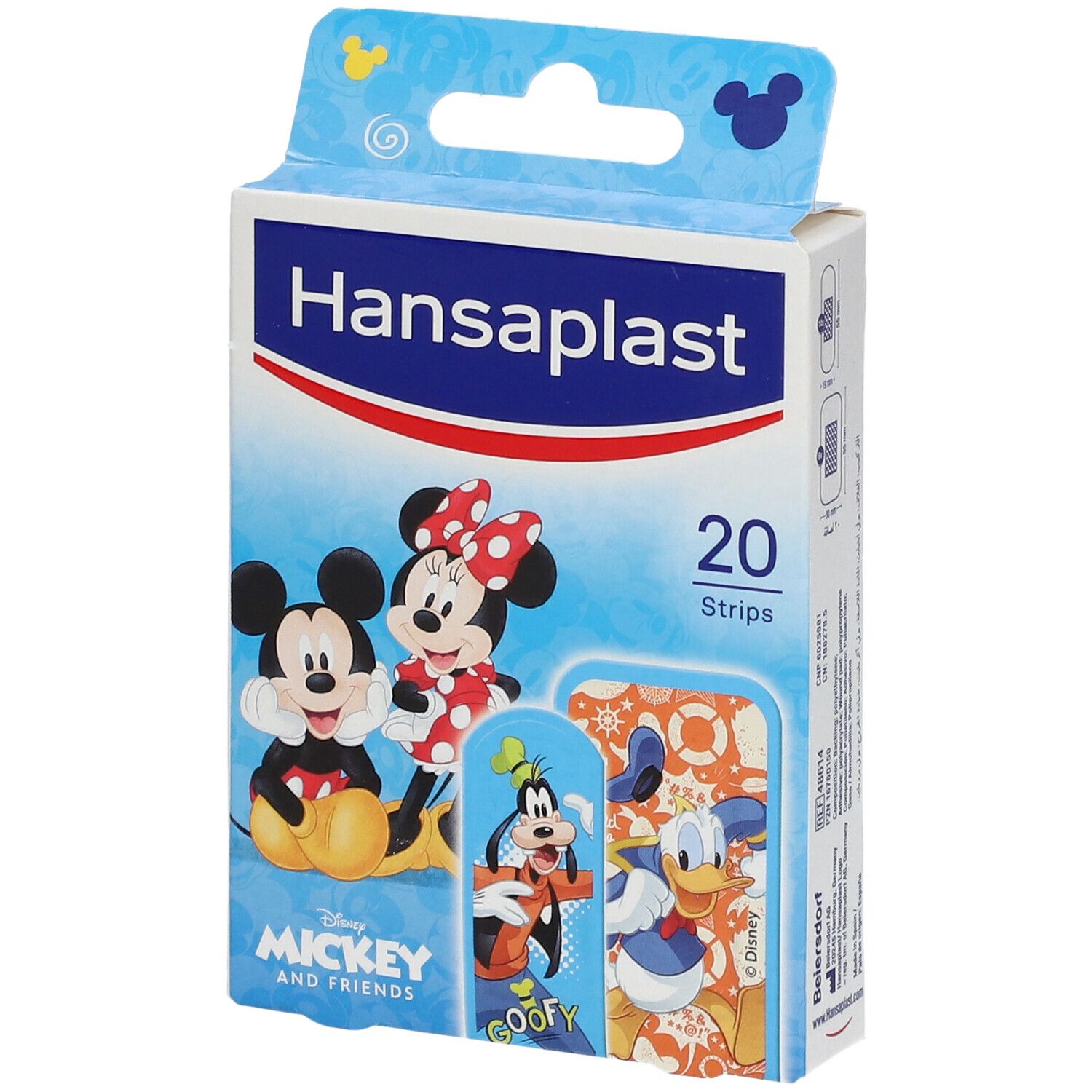 Hansaplast Kids Pansements Disney Mickey & Friends Strips