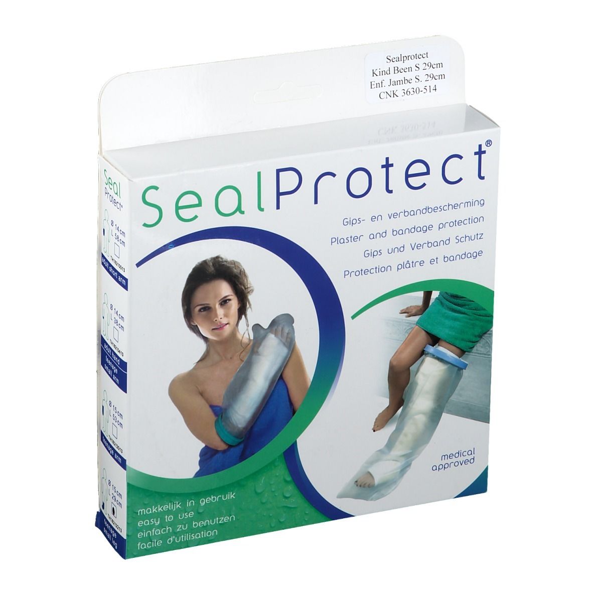 Sealprotect® Coverture de protection jambe enfant Small 29 cm