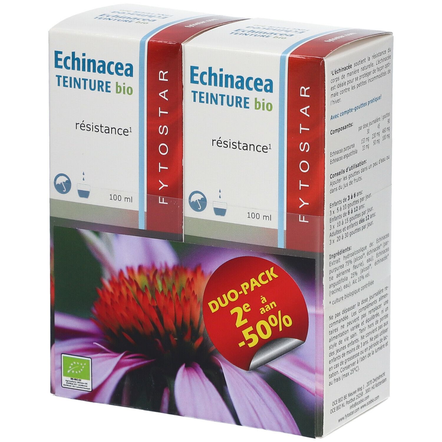 Fytostar Echinacea Teinture Bio