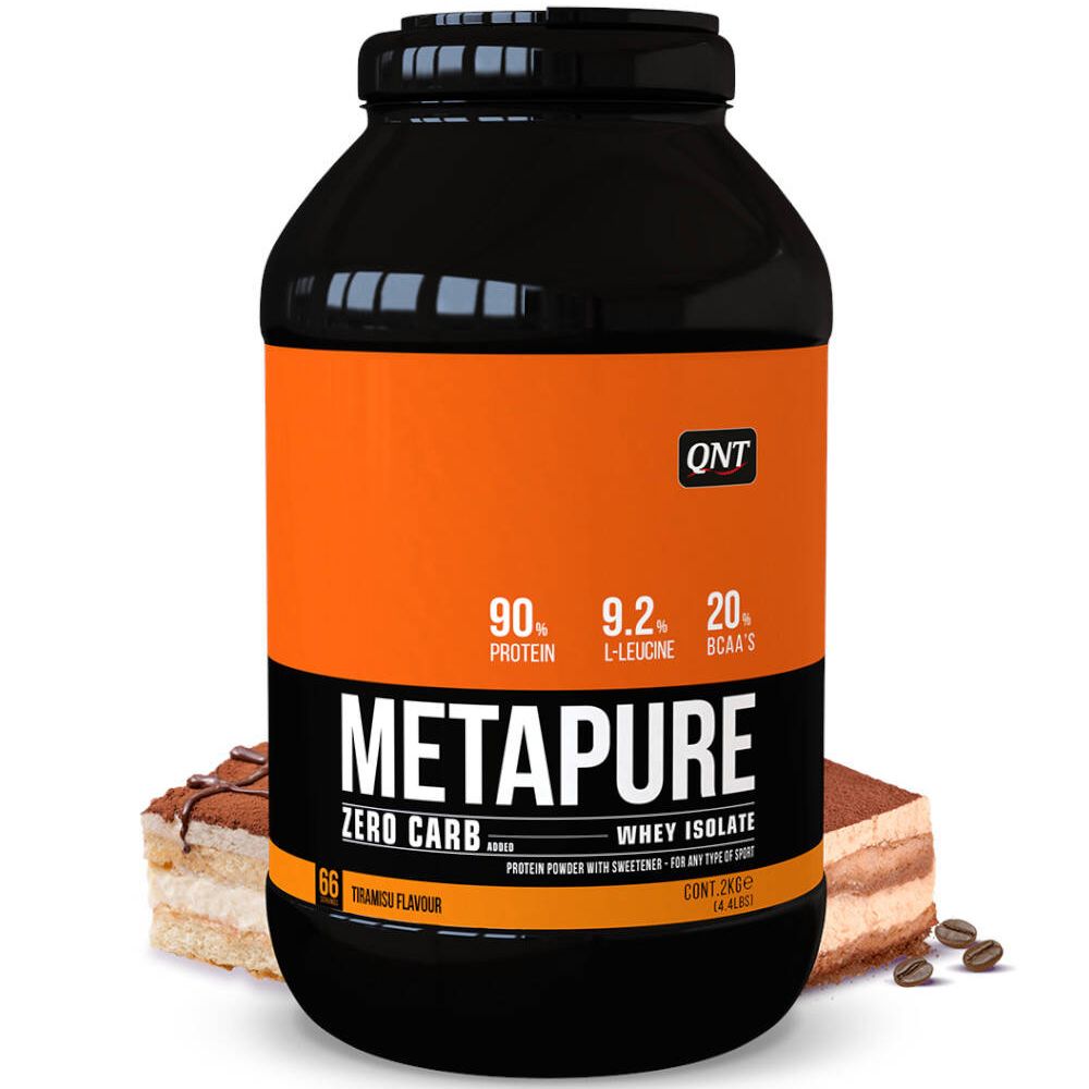 QNT Metapure Whey Protein Isolate Zero Carb Tiramisu