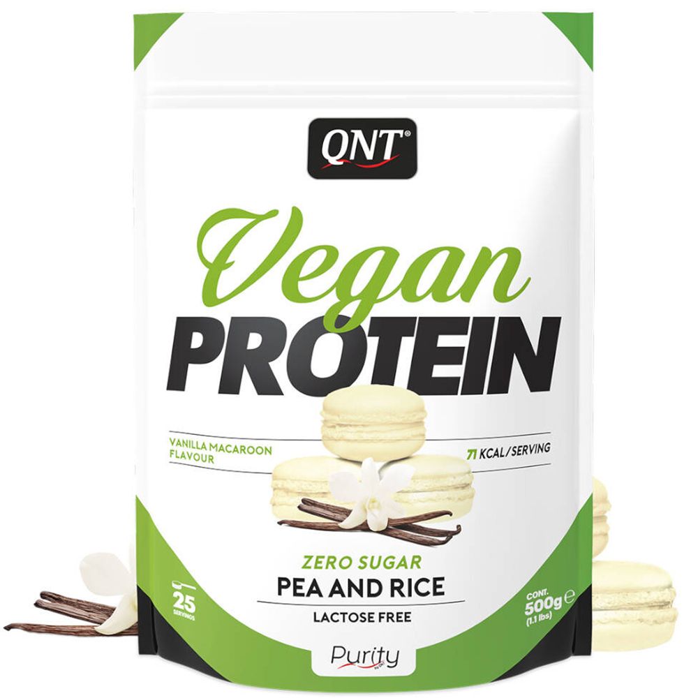 QNT Vegan Protein Vanilla Macaroon
