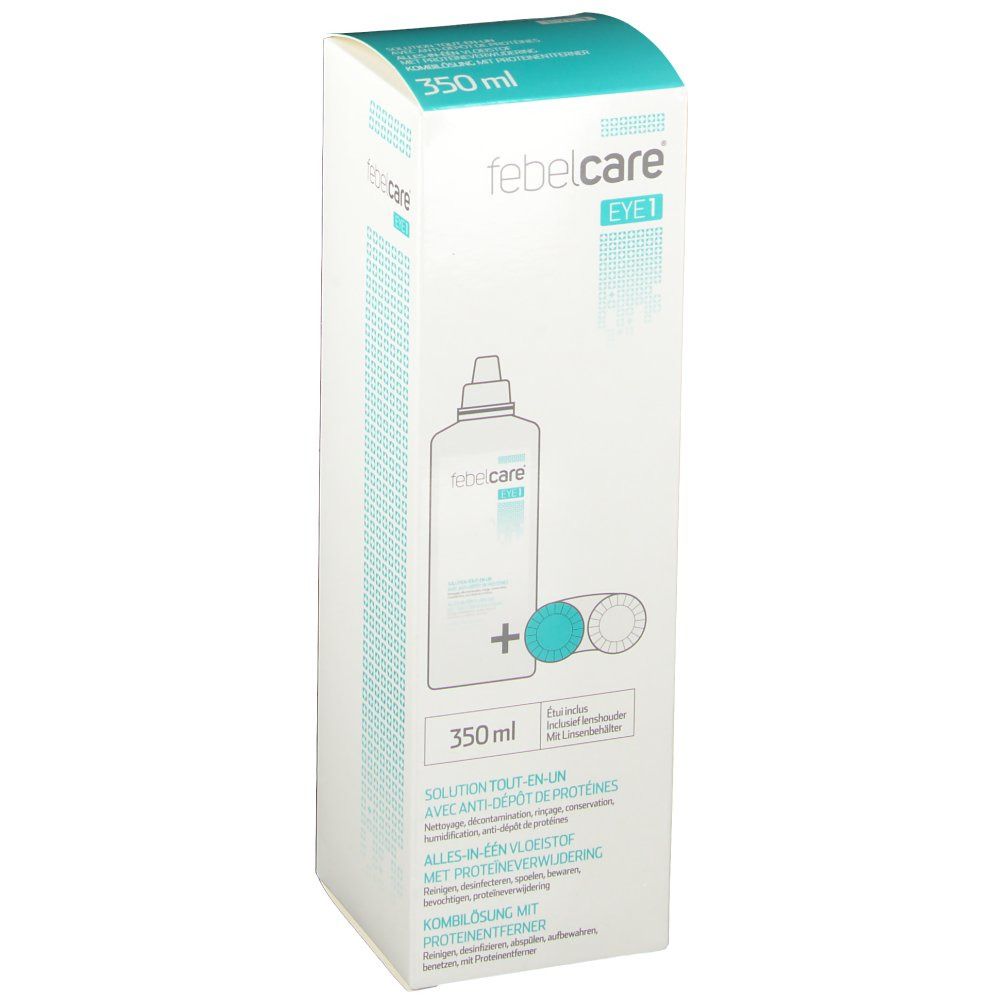 Febelcare Eye All In 1 Solution Lentilles 1