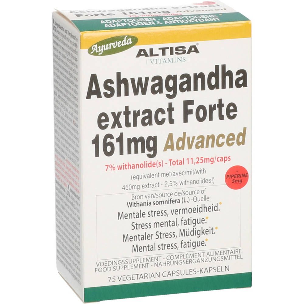 Altisa Ashwaganda Extract Forte 161 mg Advanced