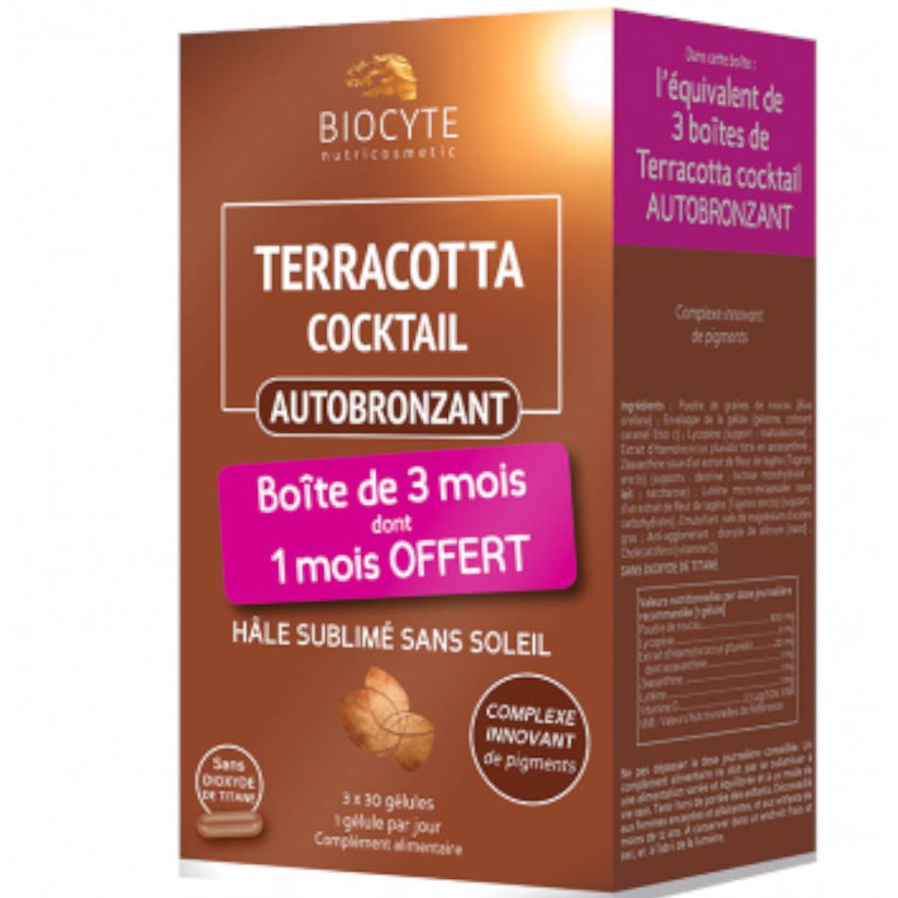 Biocyte Terracotta Cocktail Hâle Sublimé