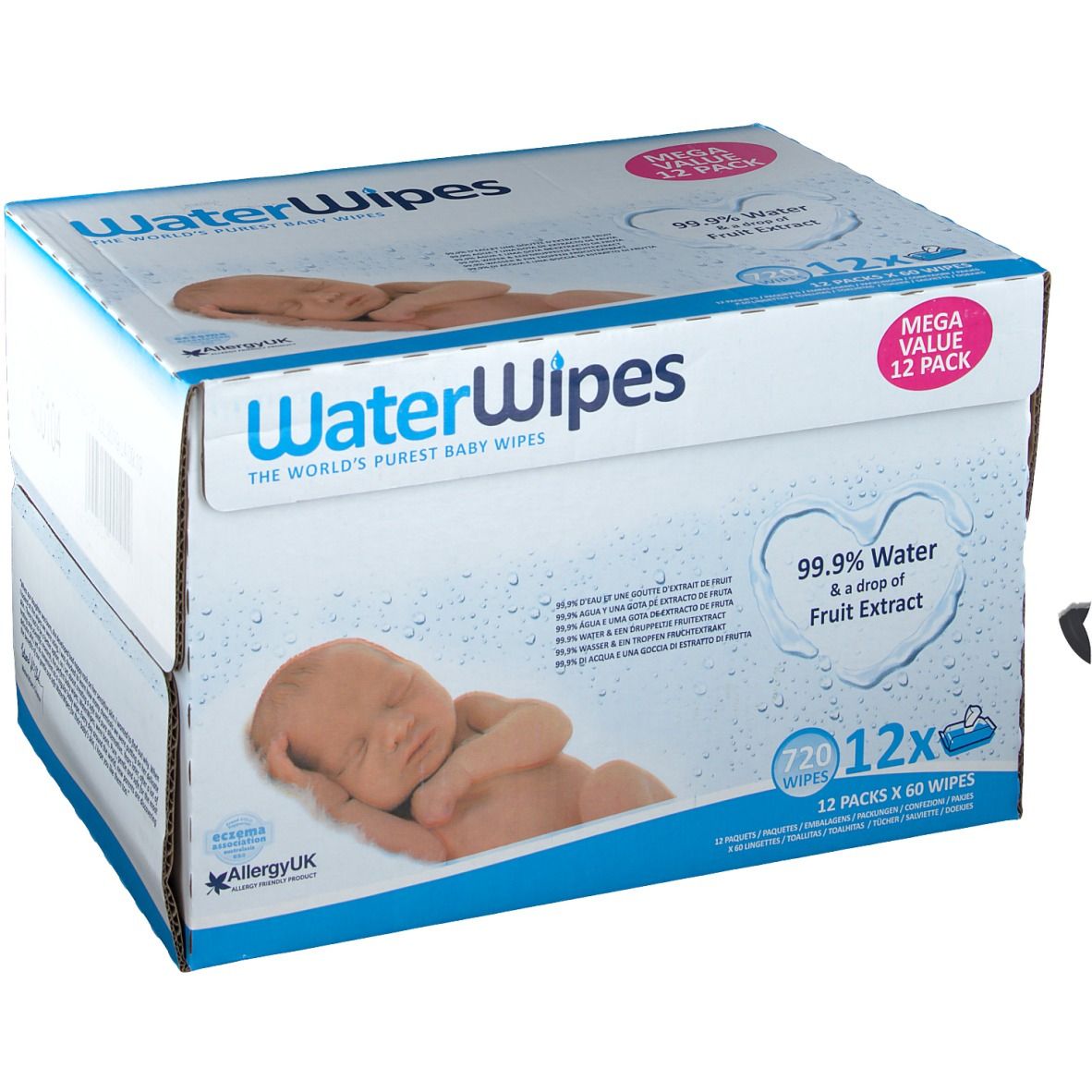 water wipes 12 x 60