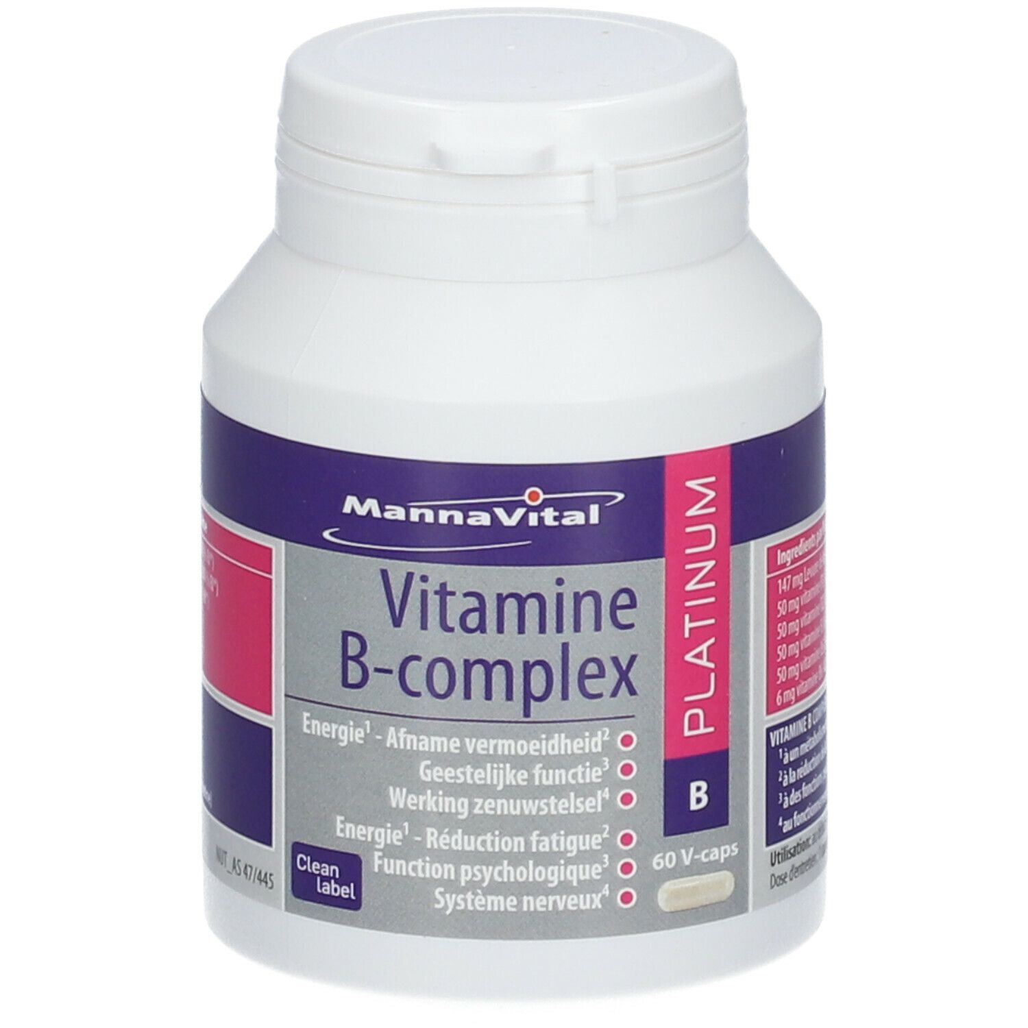 MannaVital Vitamine B-Complex Platinum