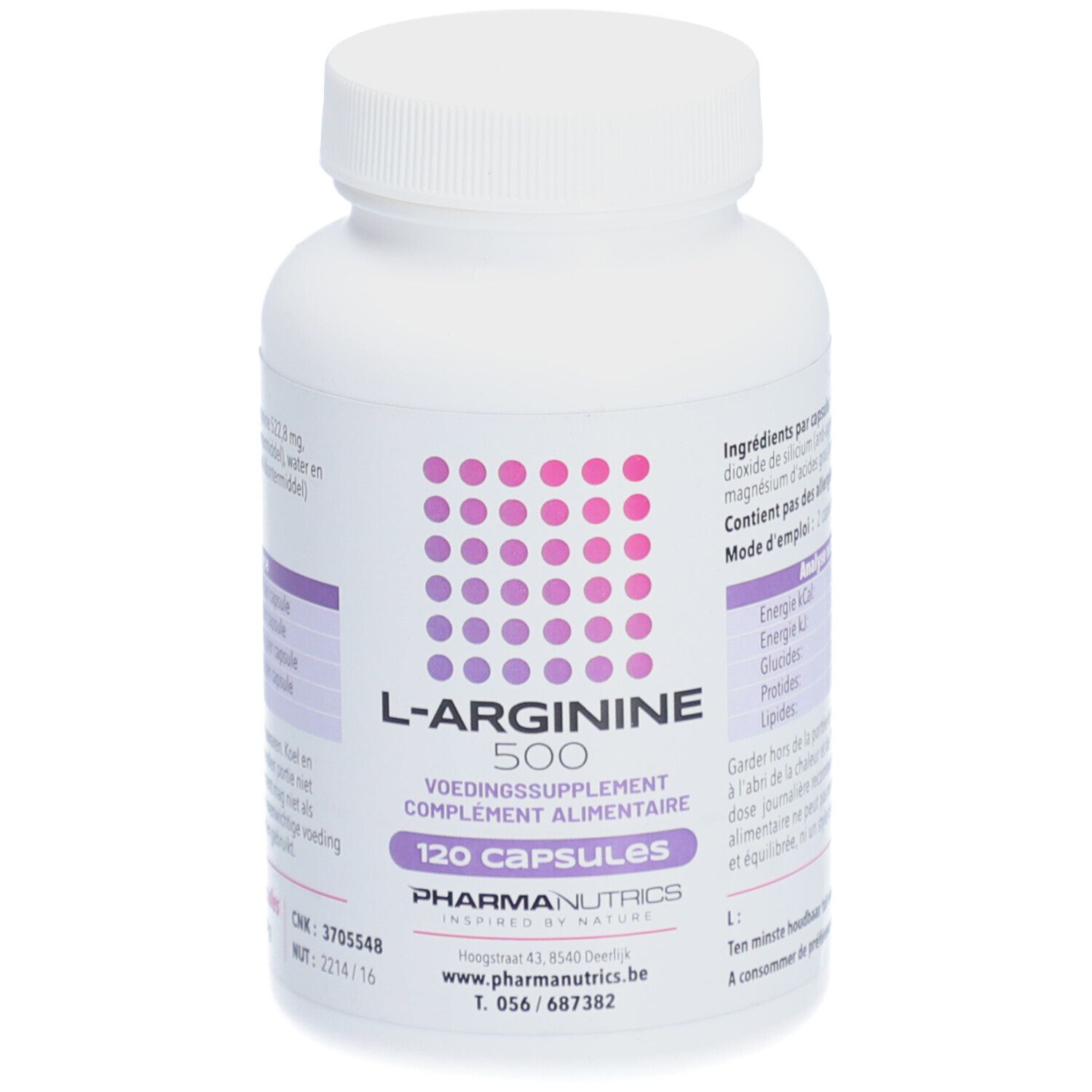 PharmaNutrics L-Arginine 500