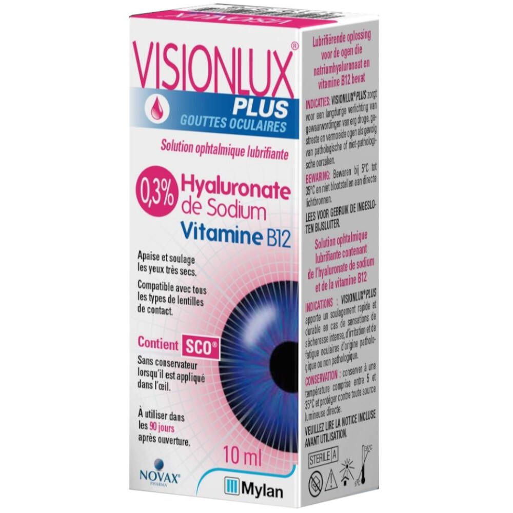 Visionlux® Plus Gouttes oculaires