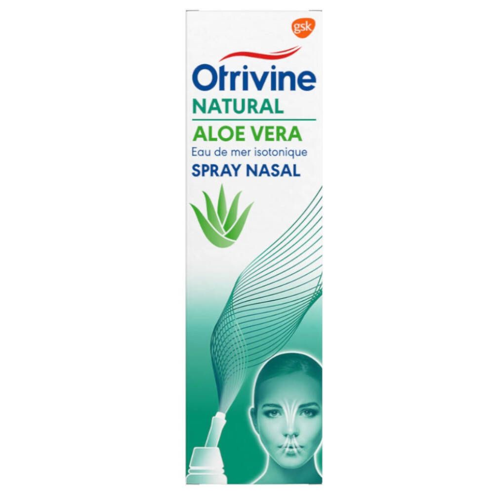 Otrivine Natural Aloe Vera Eau de Mer Spray Nasal