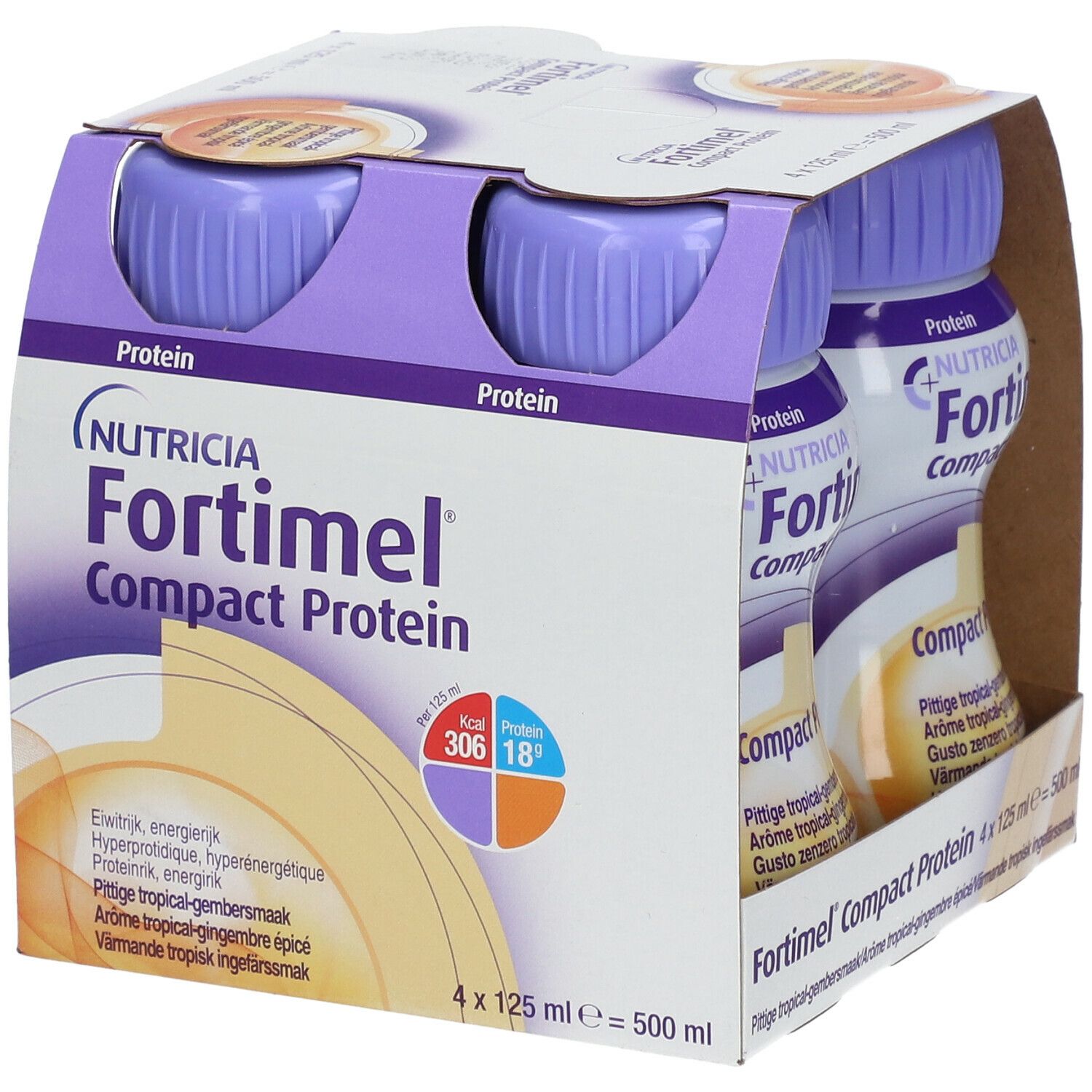 Fortimel® Compact Protein Arôme Tropical-Gingembre épicé
