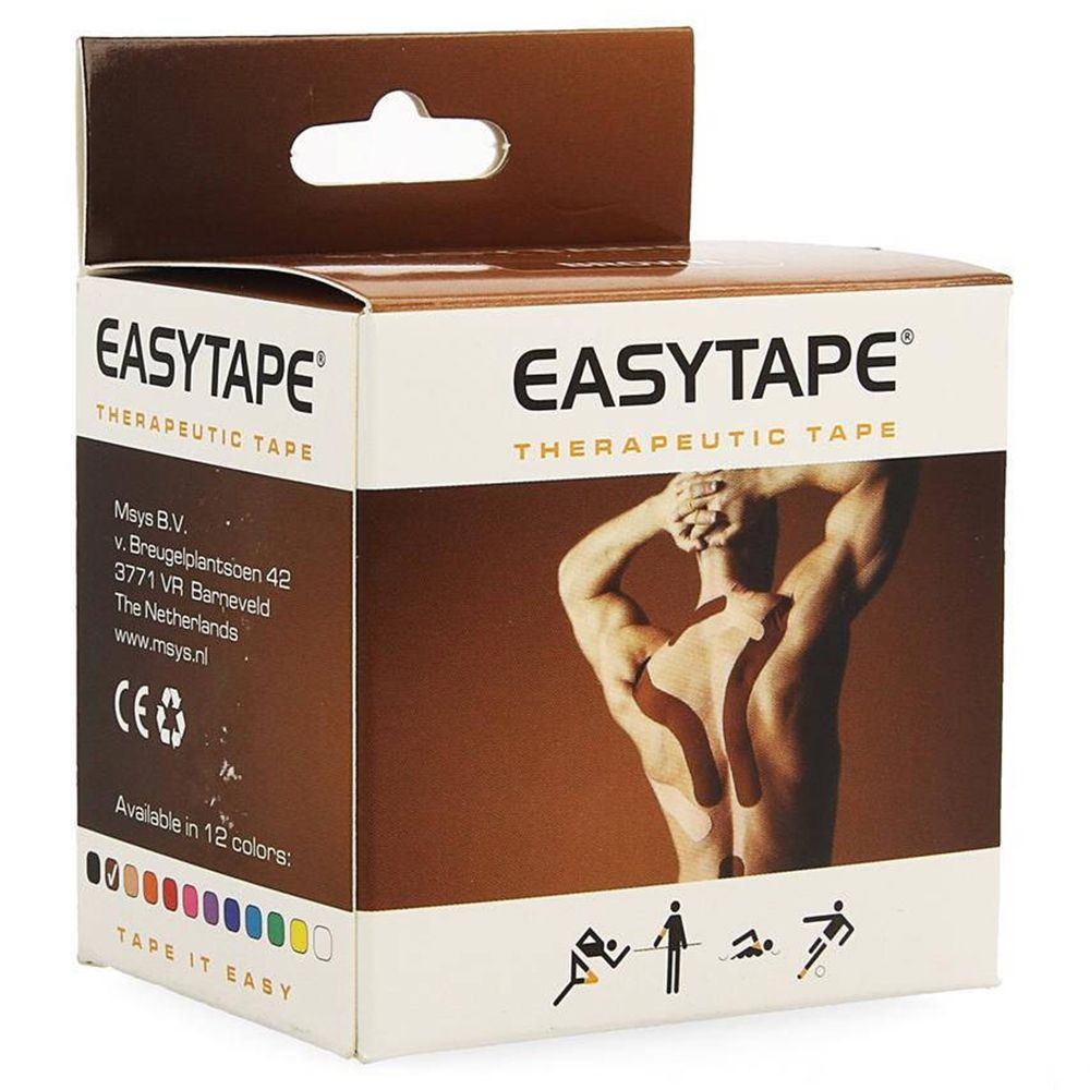 EasyTape Kinesiology Tape Brun