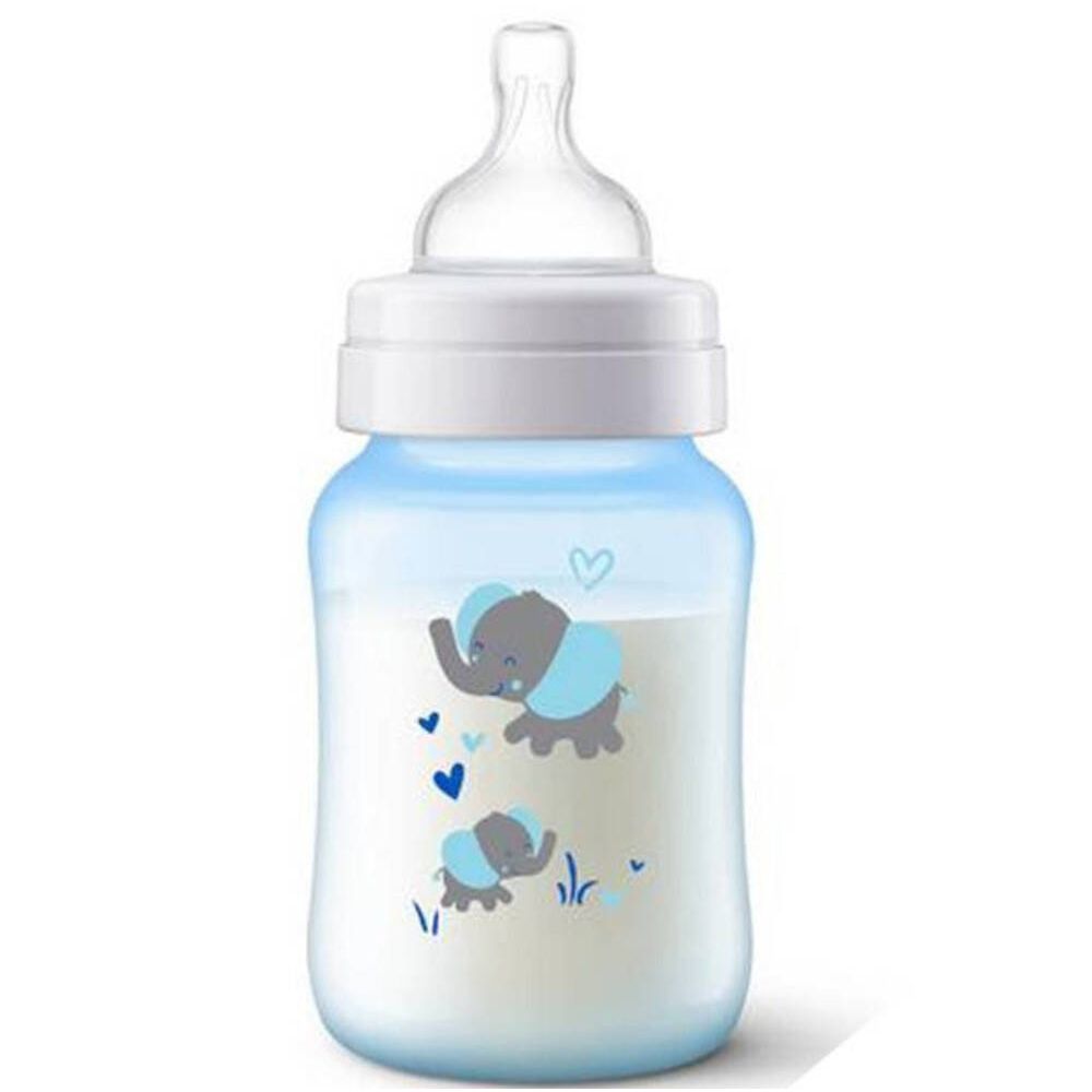 Avent Biberon anti-coliques 260 ml Bleu