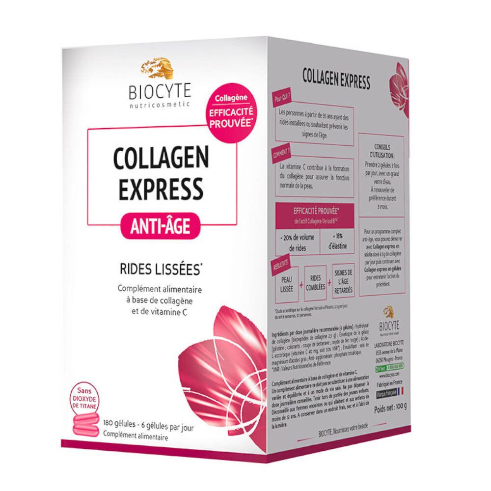 Biocyte Collagen Expres Anti-âge fermeté Gélules