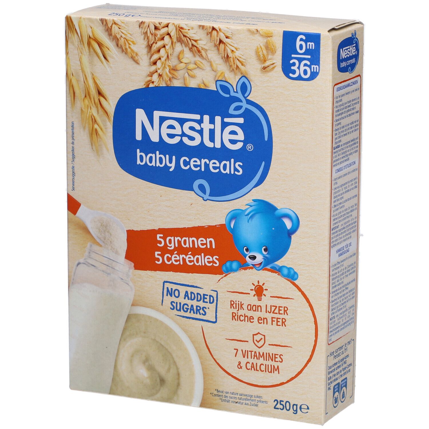 Nestlé® Baby Cereals 5 Céréales shoppharmacie.fr