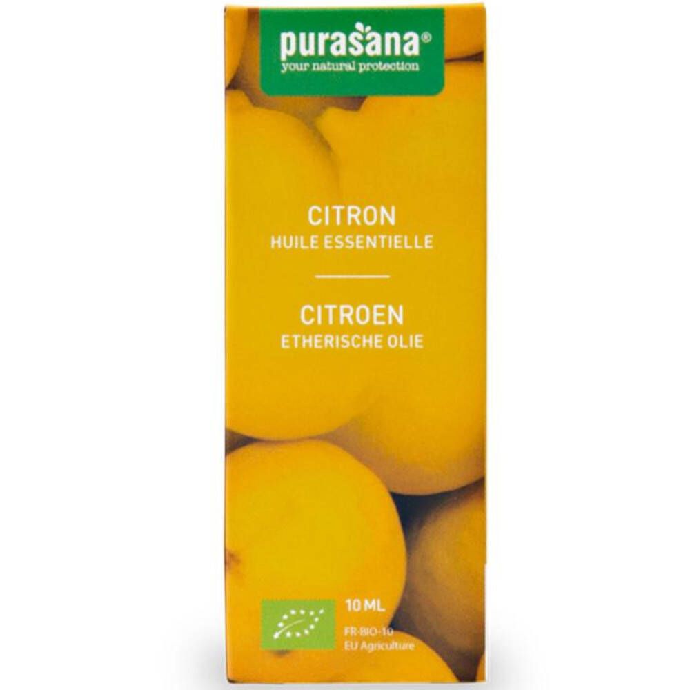 purasana Huile de citron 10 ml
