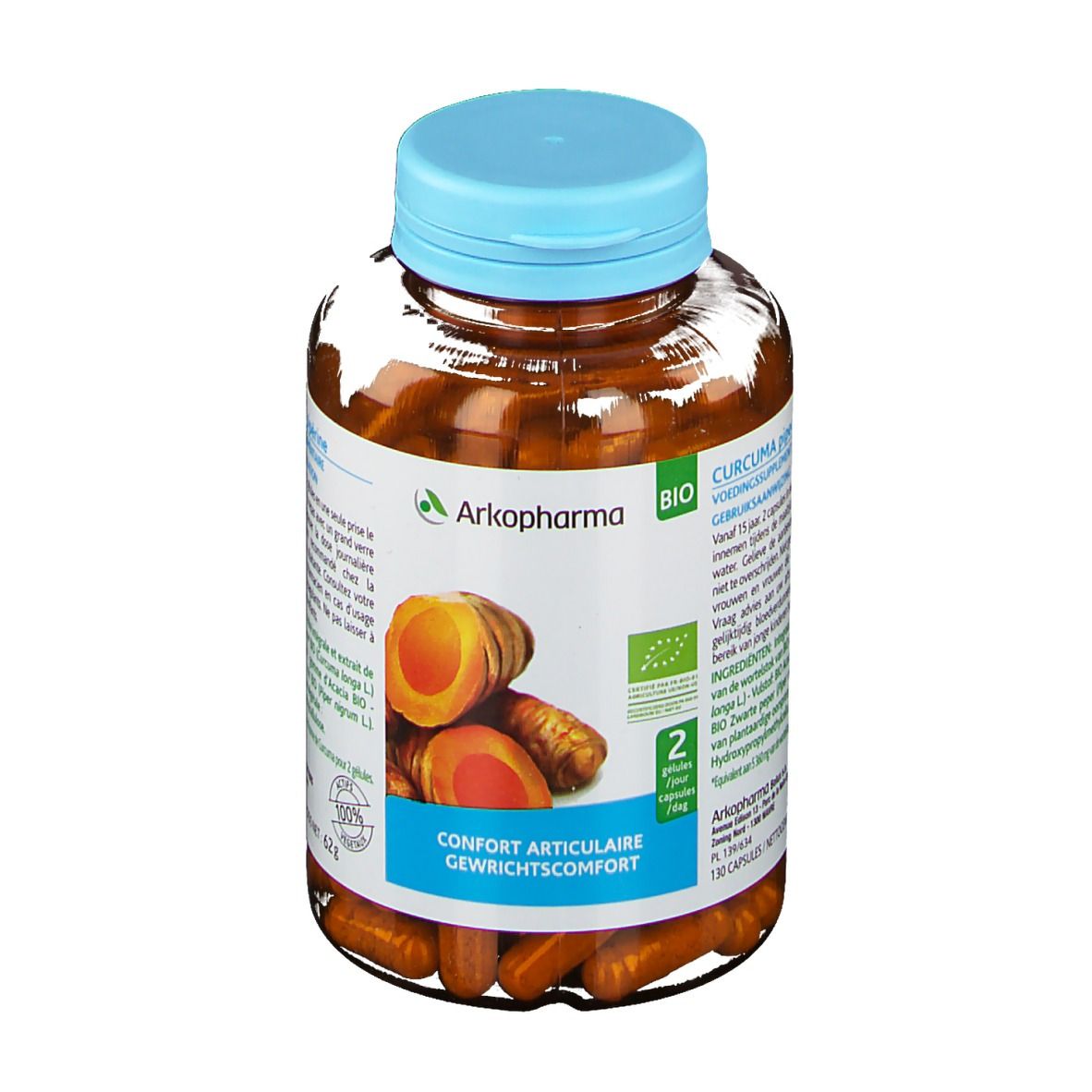 Arkopharma Arkogélules® Curcuma Pipérine Bio
