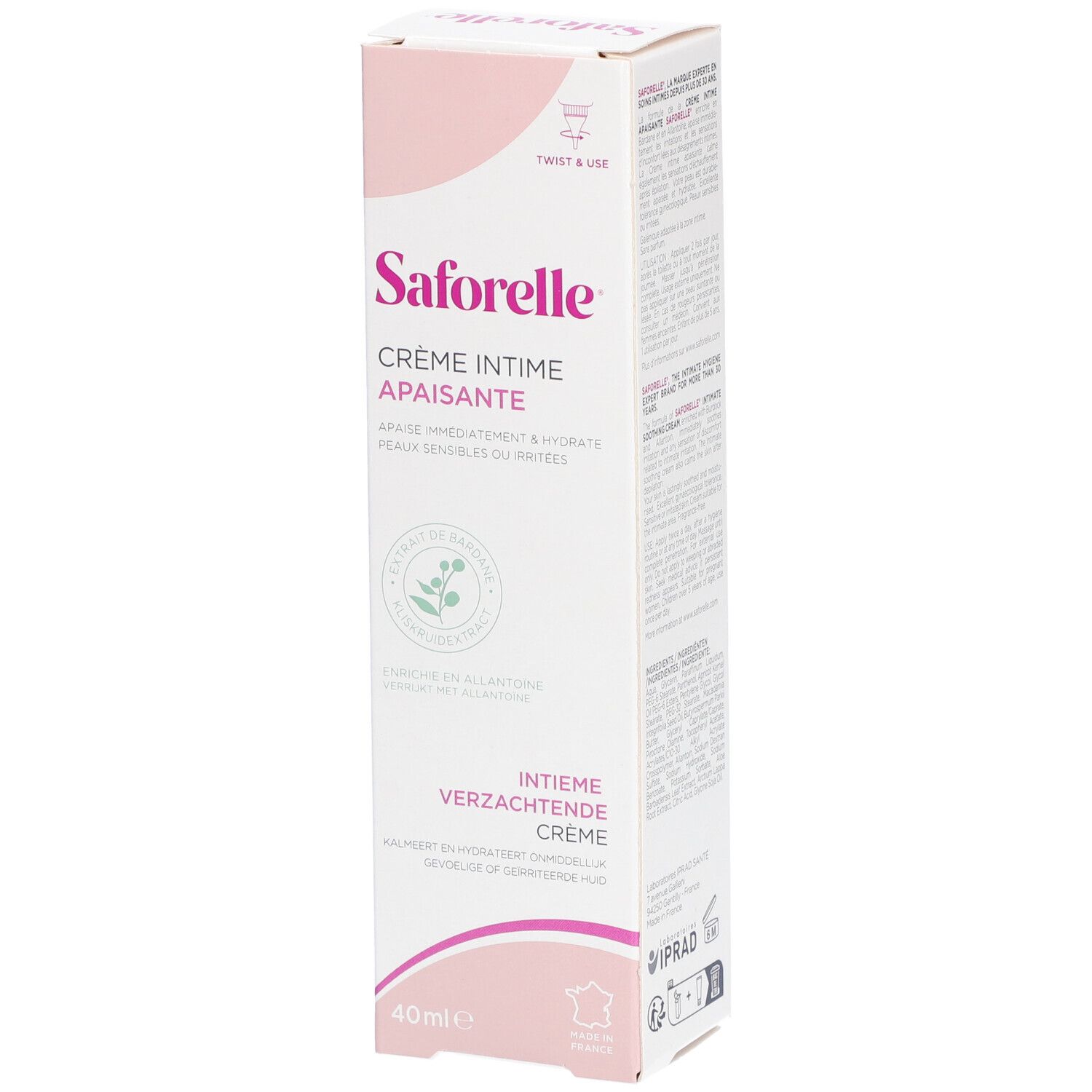 Saforelle® Crème Apaisante Intime