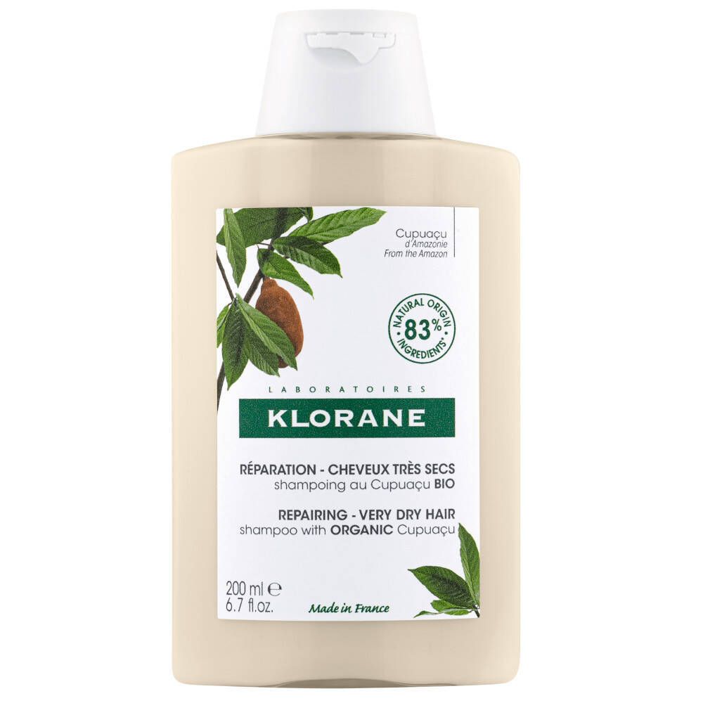 Klorane Nutrition & Réparation Shampooing au beurre de Cupuaçu BIO