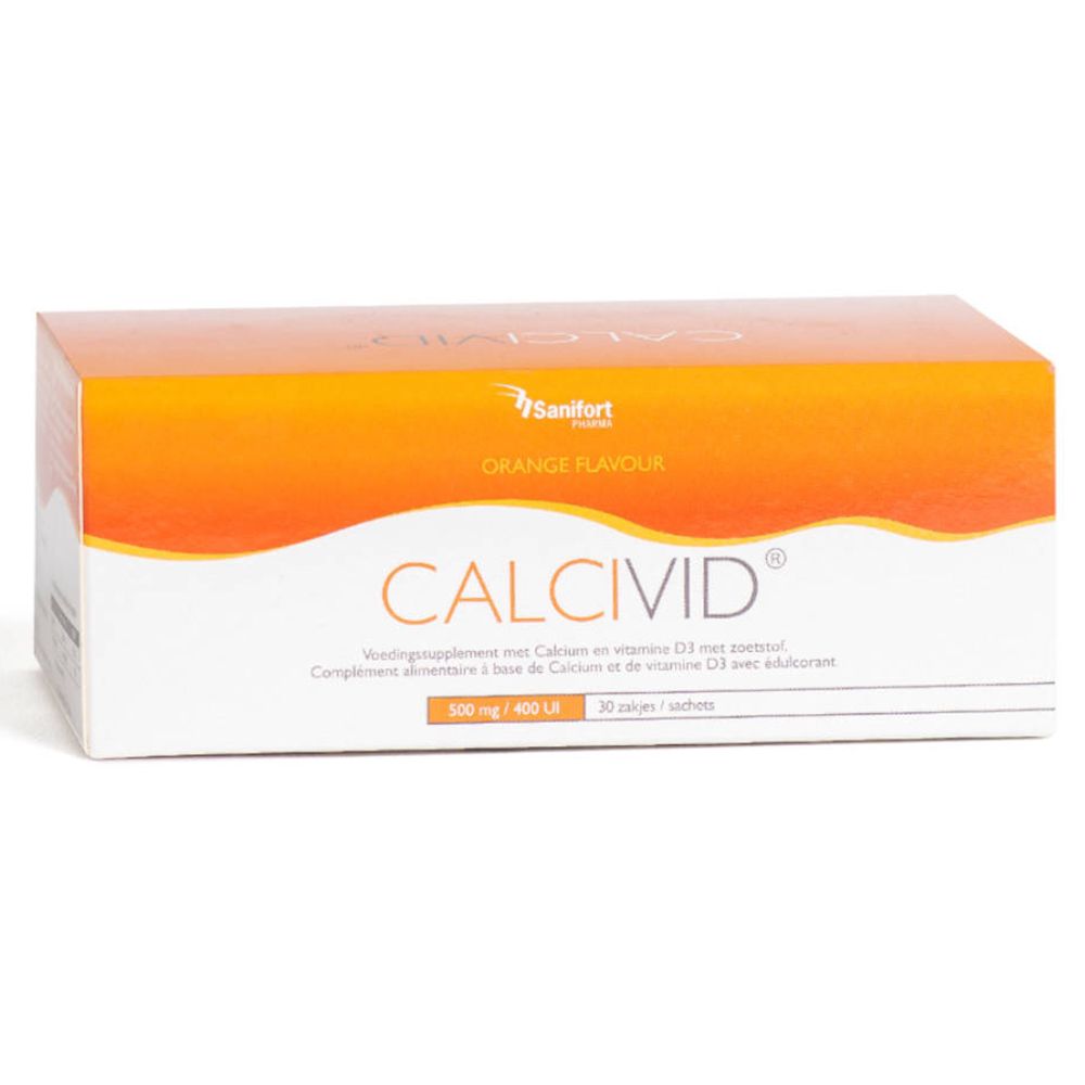 Calcivid 500 mg / 400ie Orange
