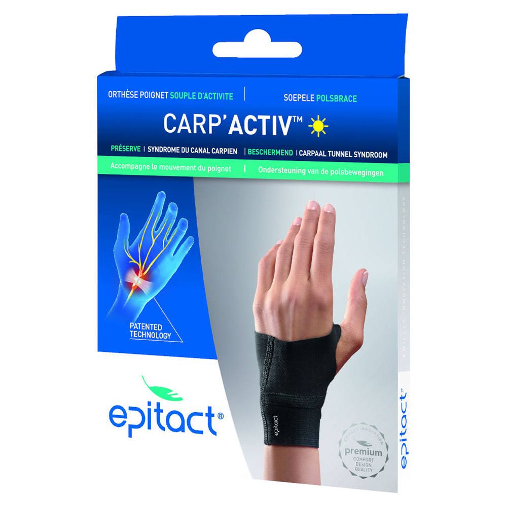 Epitact® Orthèse Poignet CARP’Activ™ Gauche Small