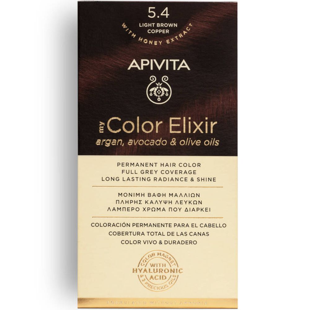Apivita My Color Elixir 5.4 Cuivre brun claire