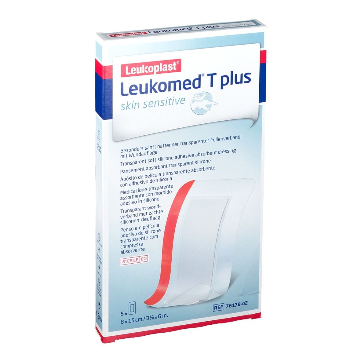 Leukoplast® Leukomed® T plus Skin Sensitive 8 x 15 cm