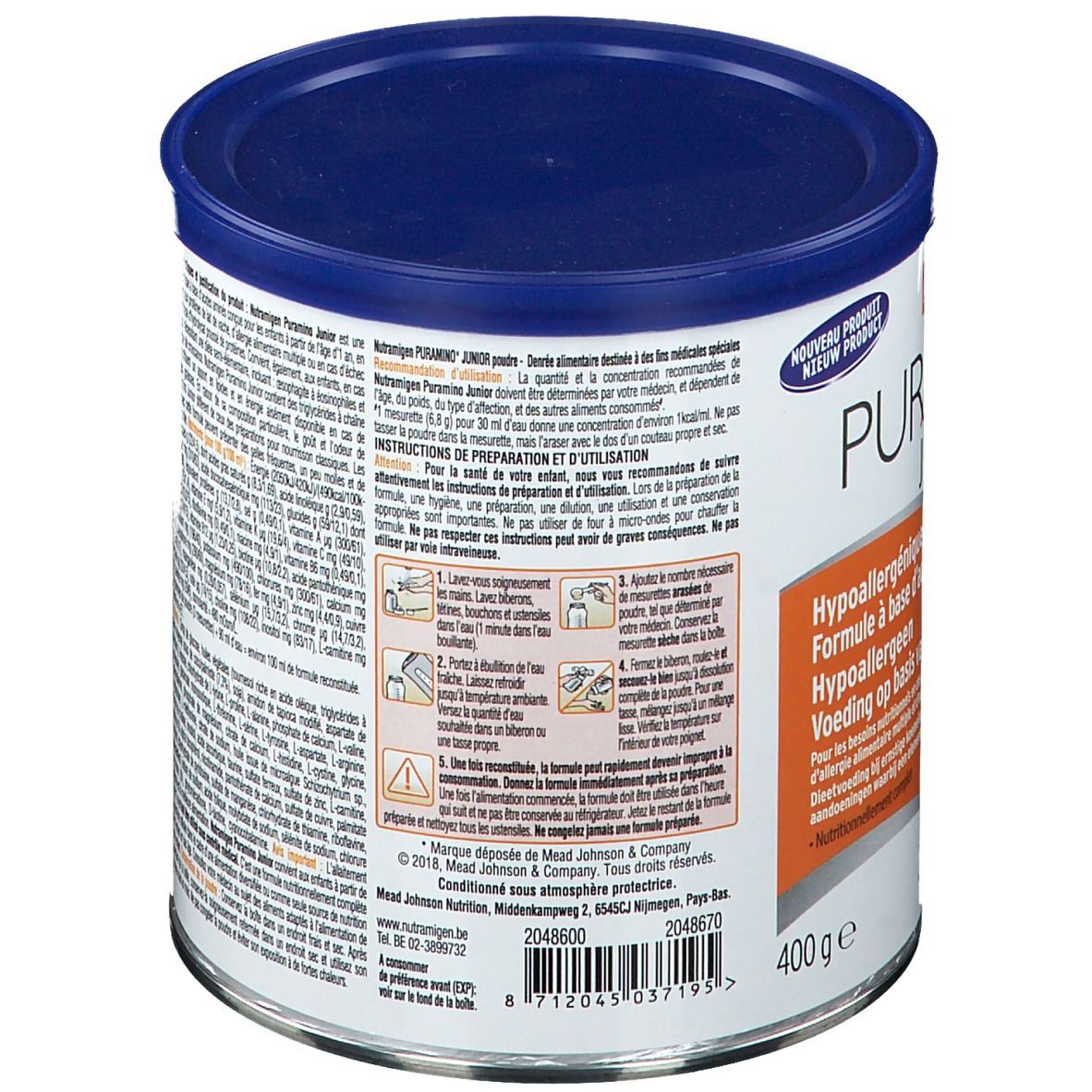 Nutramigen Puramino Junior shoppharmacie.fr