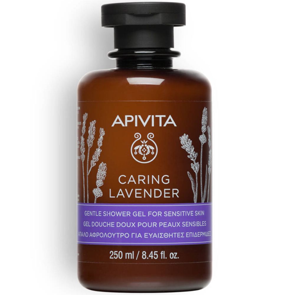 Apivita Caring Lavender Gel Douche Doux Pour Peaux Sensibles?