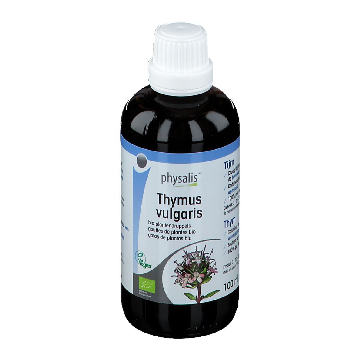 physalis® Thymus vulgaris Gouttes de plantes Bio