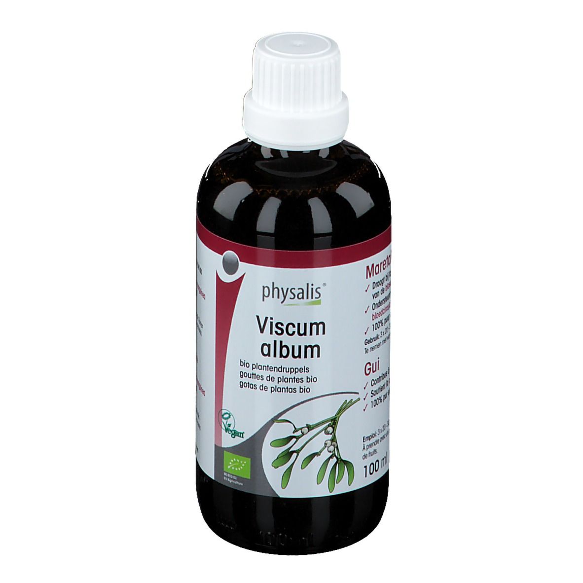physalis® Viscum album Gouttes de plantes Bio