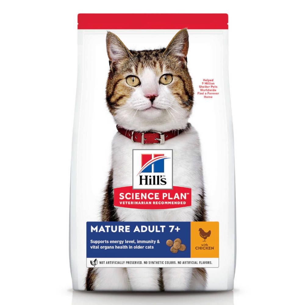 Hill's™ Science Plan™ Chat Adult Mature 7+ Poulet