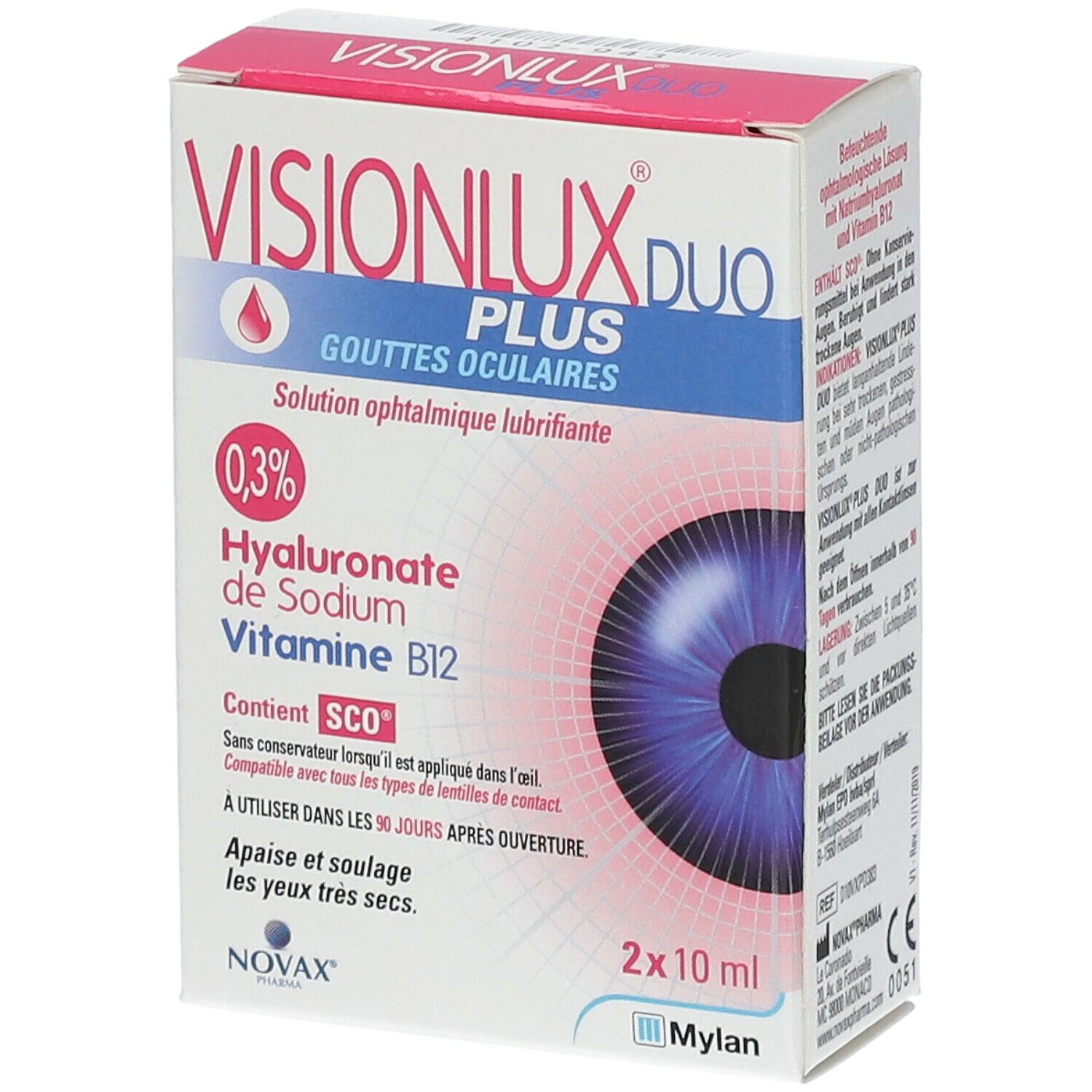 Visionlux® Plus DUO Gouttes oculaires