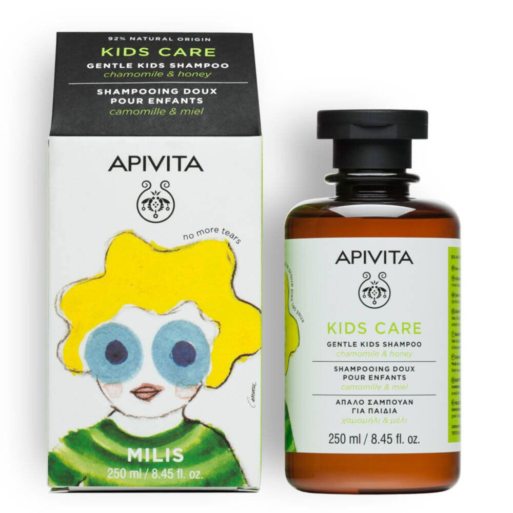 Apivita Kids Shampoing avec Camomille Allemande & Miel