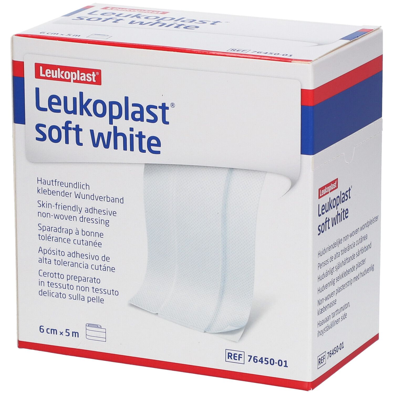 Leukoplast Soft White Pansement 6 cm x 5 m