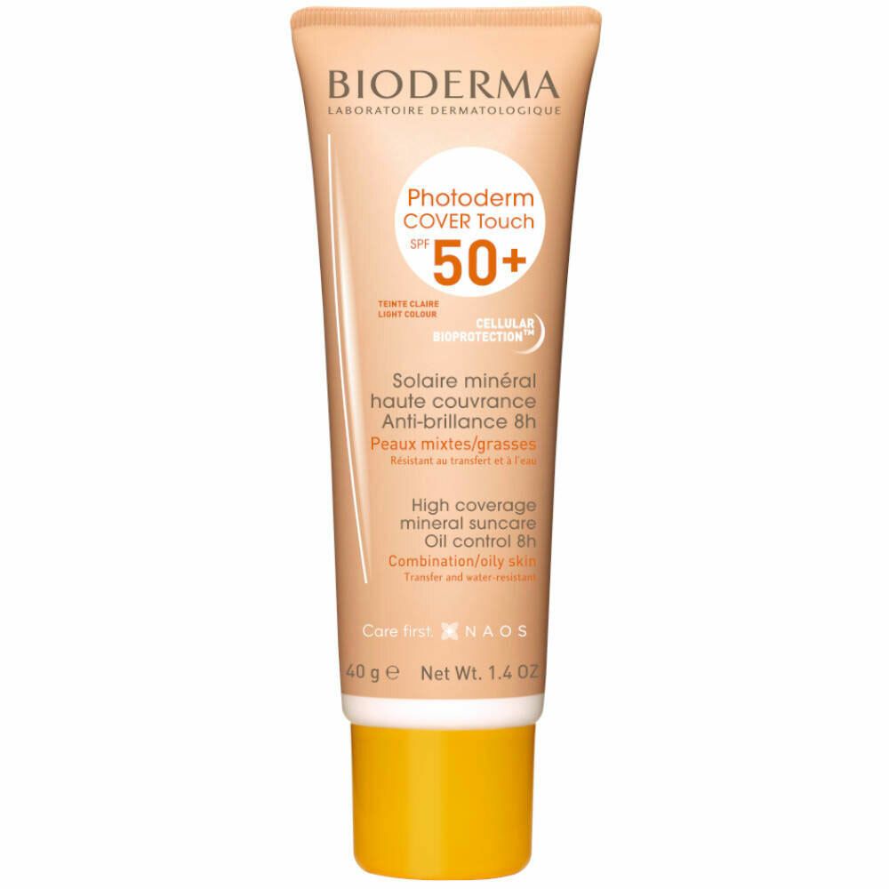 Bioderma Photoderm Cover Touch Spf50+ Teinte Claire