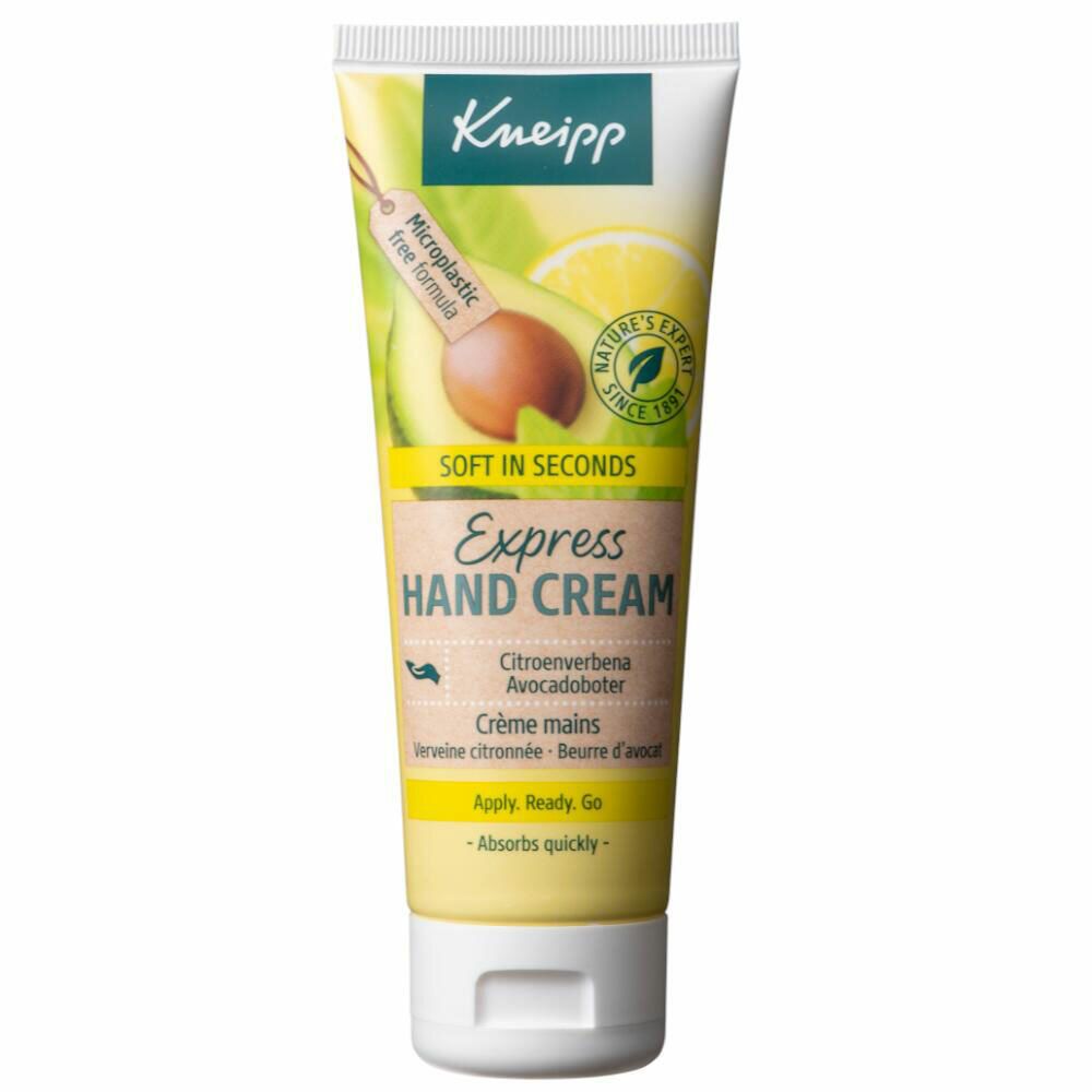 Kneipp® Crème pour les Mains Express - Verveine Citronnée & Beurre d‘avocat