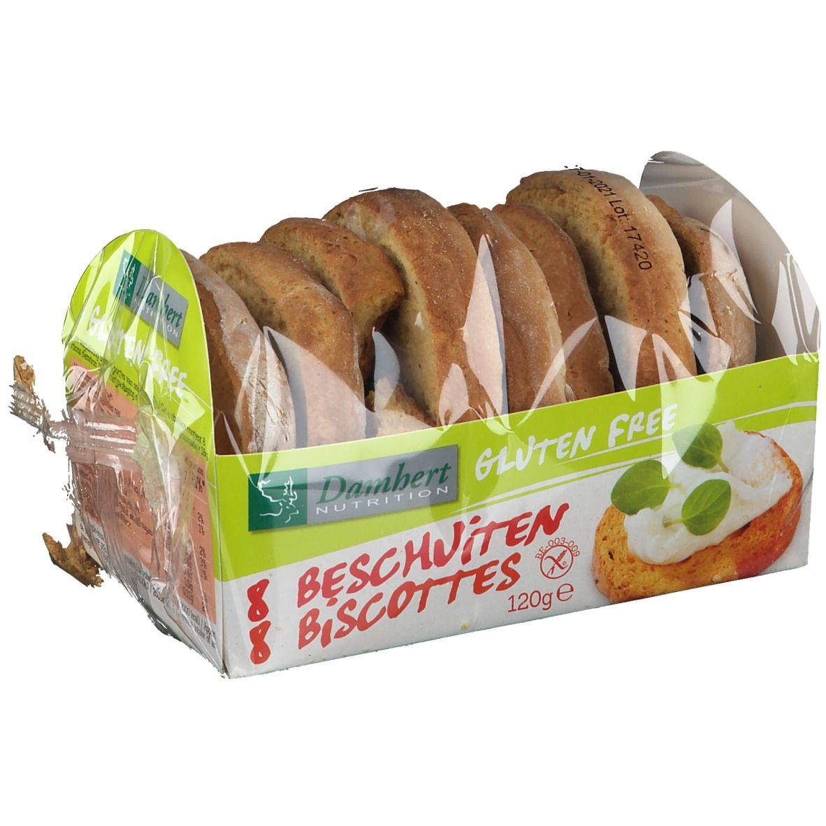 Damhert Gluten Free Biscotte