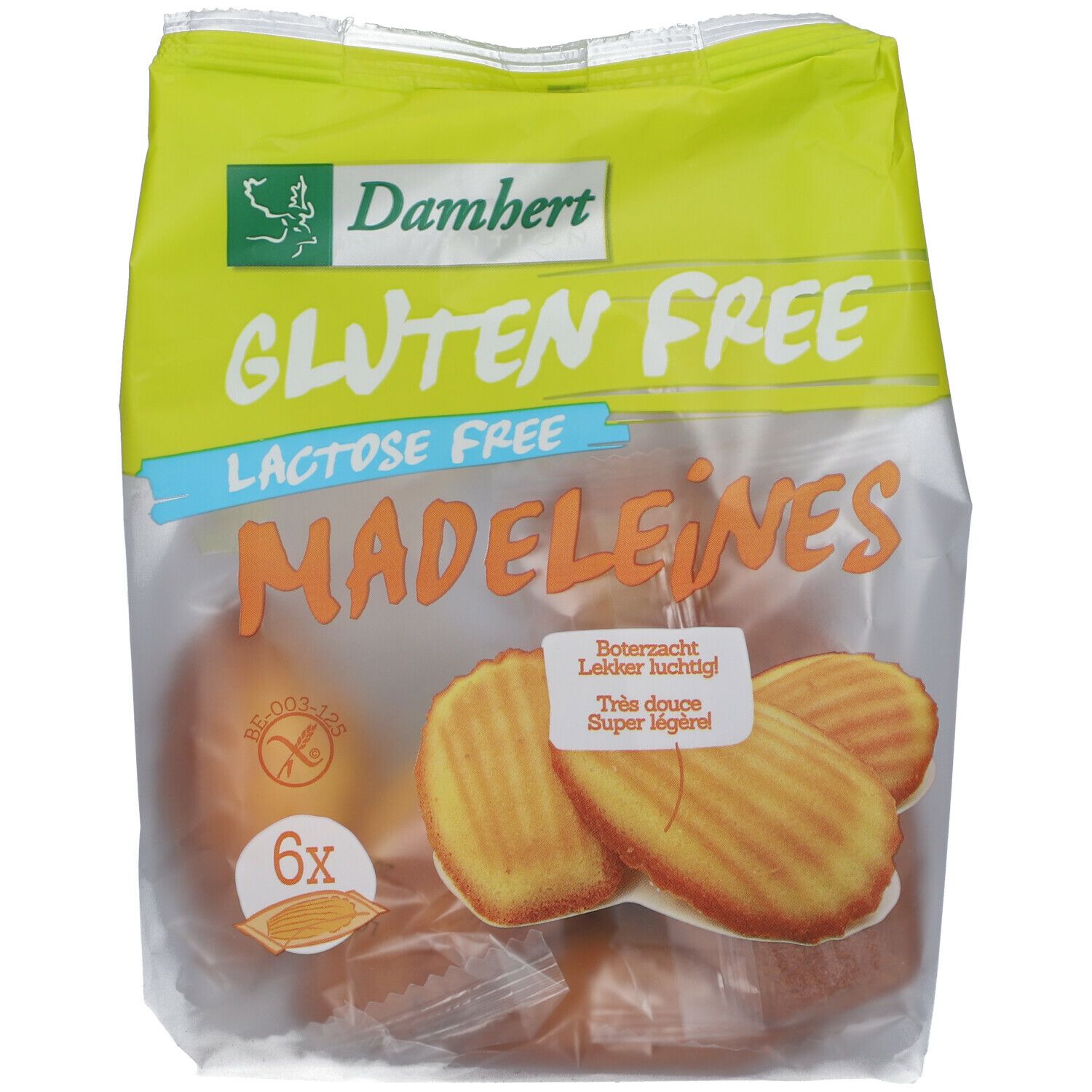 Damhert Gluten Free Madeleines