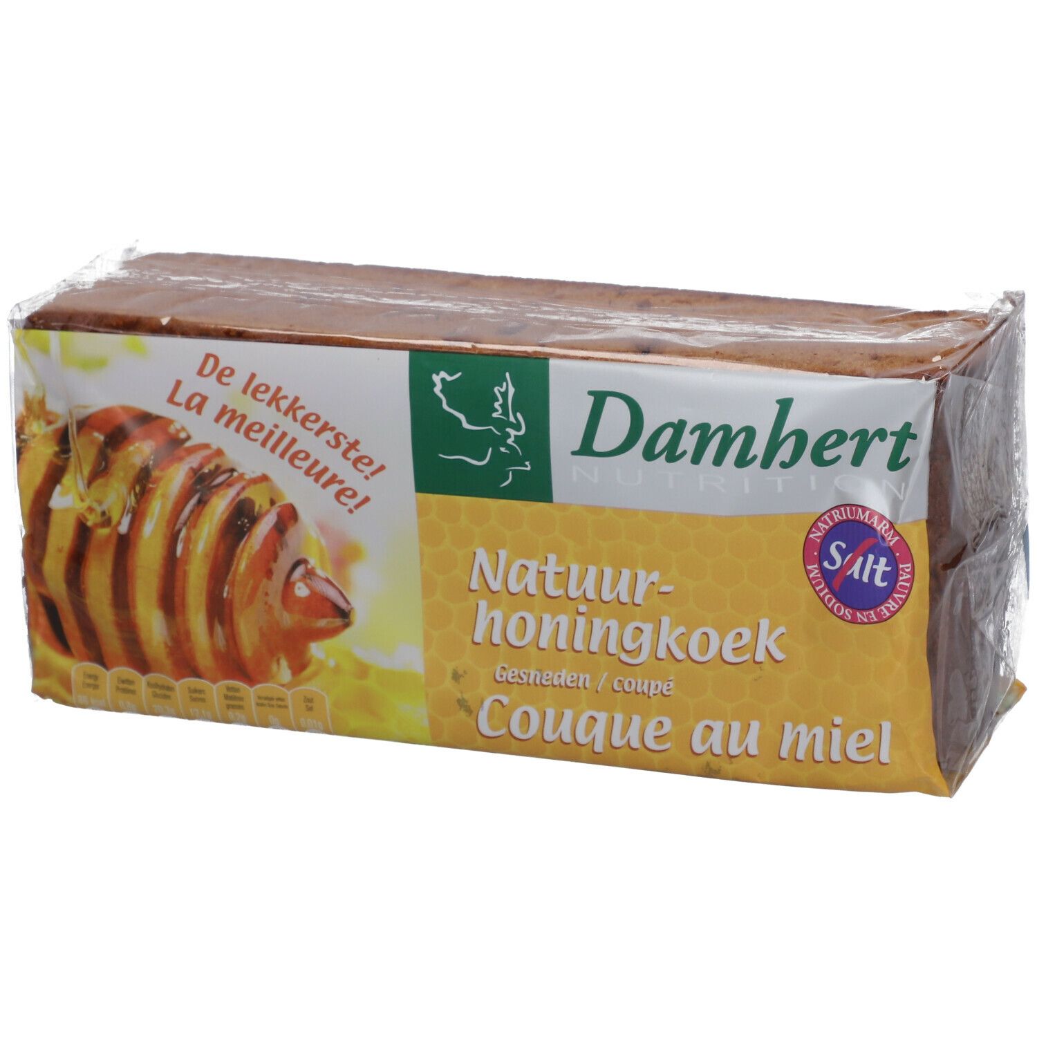 Damhert Traditional Couque au miel sans sel